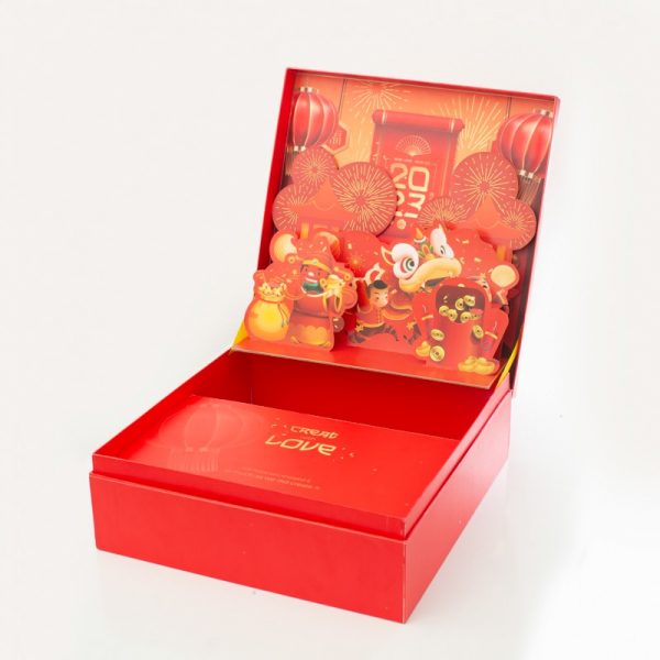 Cardboard Gift Box 3D Pop - up - POPUPGIFTCARD